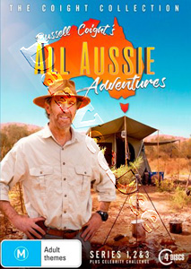 Russell Coight All Aussie Adventures |Series 1-3 & Challenge | All Aussie Outback Adventures  |   DVD
